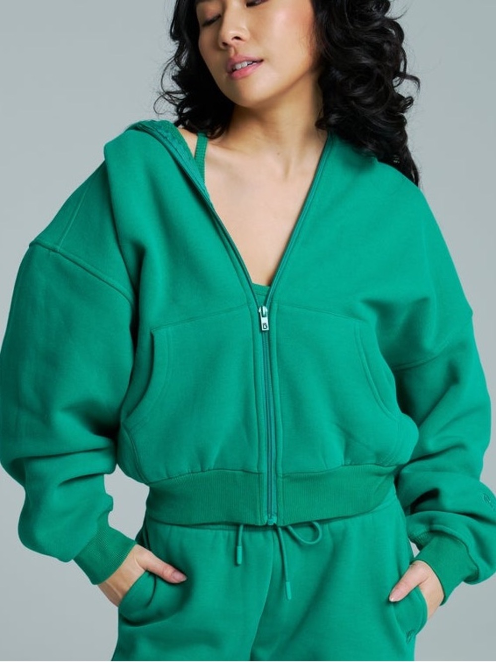 BuffBunny Plush Fleece Zip Hoodie